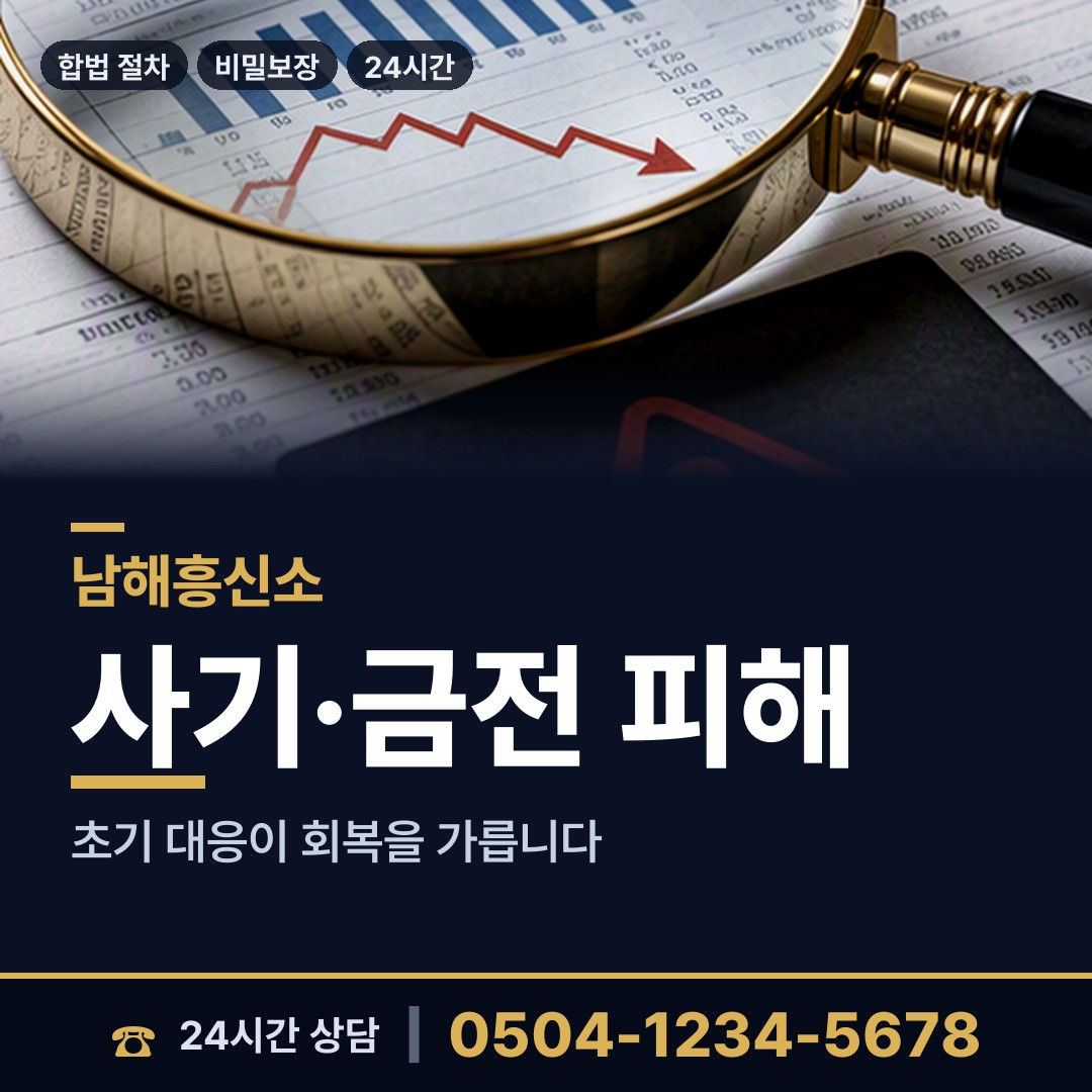 남해 남면 내부조사 상담 안내